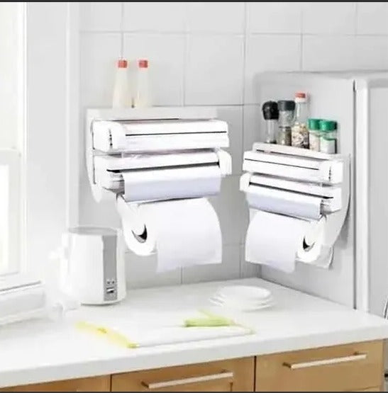 3 En 1 Dispensador Papel Cocina