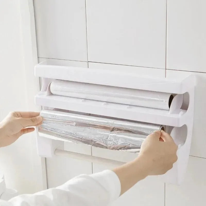 3 En 1 Dispensador Papel Cocina