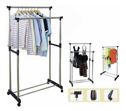 Tendedero Doble Organizador De Ropa