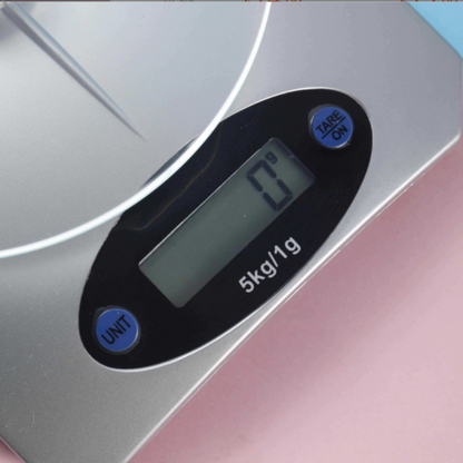 Báscula De Cocina Digital Plato Vidrio