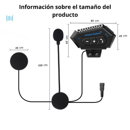 INTERCOMUNICADOR DE CASCO
