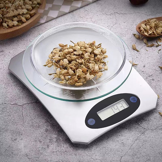 Báscula De Cocina Digital Plato Vidrio
